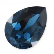 PureCrystal 4320 Pear Fancy Stone 18x13mm Montana x1