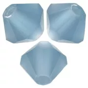 4mm Preciosa bicones beads - Rondelle Bead - Montana Matt x30