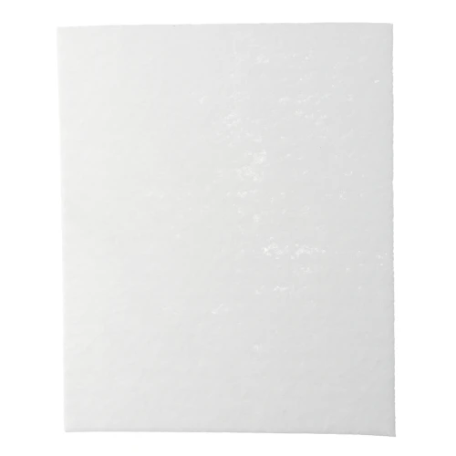 Felt embroidery pad - 11.5 x 14 cm, White x1