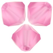 4mm Preciosa bicones - Rondelle Bead - Rose Matt x30|raw }}