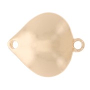 20x17mm Drop spacer - Gold Tone x1