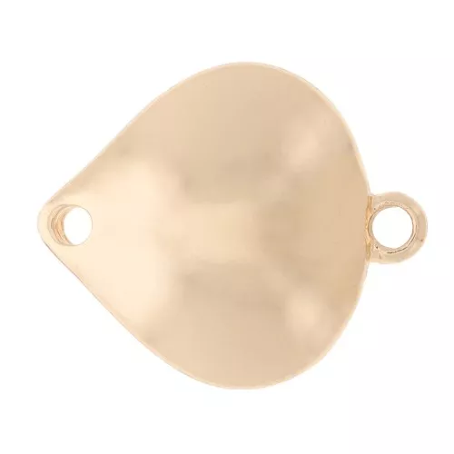 20x17mm Drop spacer - Gold Tone x1