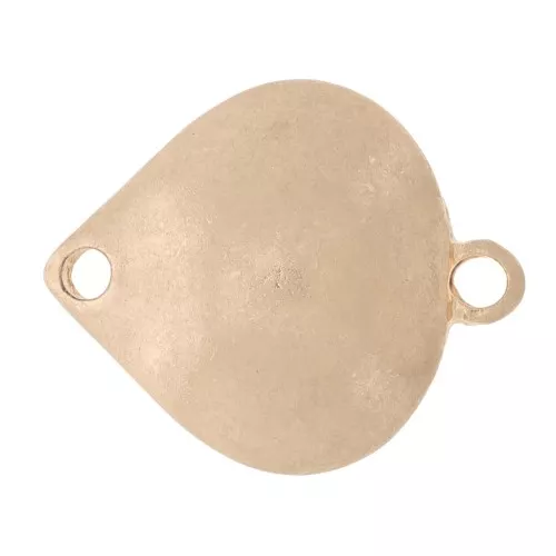 20x17mm Drop spacer - Vintage gold x1