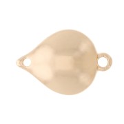 18x12mm Drop spacer - Gold Tone x1