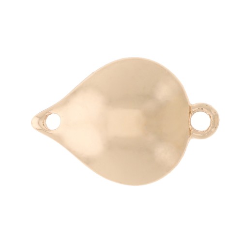 18x12mm Drop spacer - Gold Tone x1