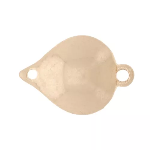 18x12mm Drop spacer - Vintage gold x1