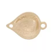 18x12mm Drop spacer - Vintage gold x1