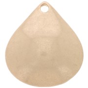 21x19mm drop Pendant - Vintage gold x1|raw }}