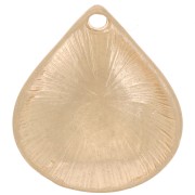 21x19mm drop Pendant - Vintage gold x1