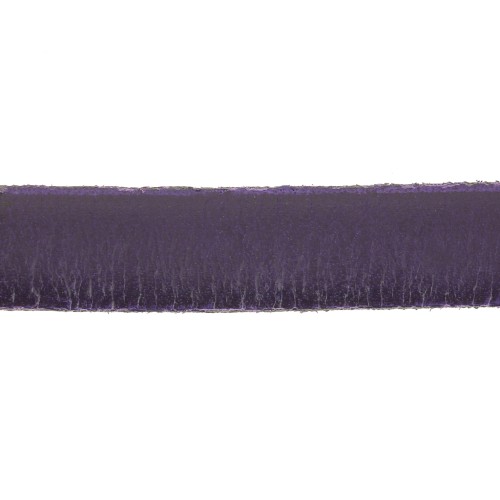 Leather lace 10mm Purple x30cm
