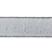 Leather lace 10mm Silver tone x30cm