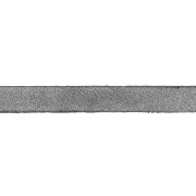 Leather lace 5x2mm Silver tone x30cm