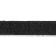 Leather lace 5mm textured Black x30cm|raw }}