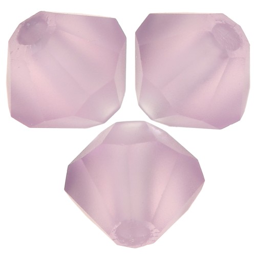 4mm Preciosa - Rondelle Bead - Light Amethyst Matt x30