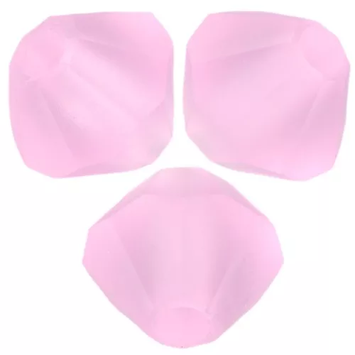 4mm Preciosa - Rondelle Bead - Pink Sapphire Matt x30