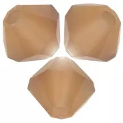 4mm Preciosa - Rondelle Bead - Smoked Topaz Matt x30