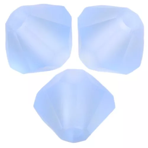 4mm Preciosa - Rondelle Bead - Light Sapphire Matt x30