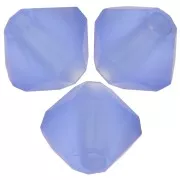 4mm Preciosa - Rondelle Bead - Sapphire Matt x30