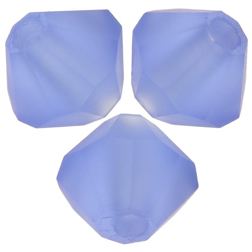 4mm Preciosa - Rondelle Bead - Sapphire Matt x30