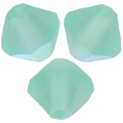 4mm Preciosa - Rondelle Bead - Caribbean Sea AB Matt x30|raw }}