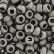 Miyuki Seed beads 15/0 190F - Mat Nickel Plated x5g