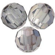 4mm Preciosa round faceted beads - Round Bead - Crystal Valentinite x20