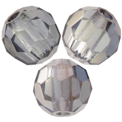 4mm Preciosa round faceted beads - Round Bead - Crystal Valentinite x20