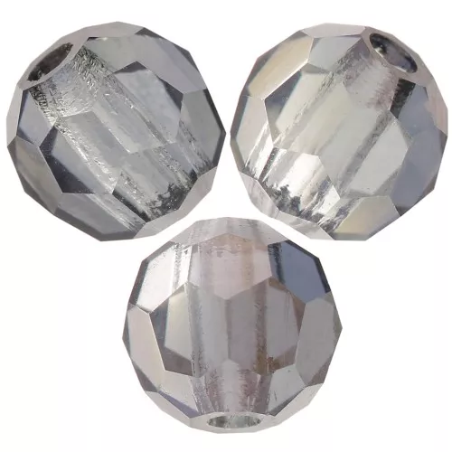 4mm Preciosa round faceted beads - Round Bead - Crystal Valentinite x20