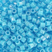Miyuki Delica 10/0 DBM0164 - Op Turquoise Blue AB x8g|raw }}