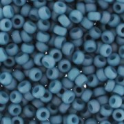 Miyuki Seed beads 11/0 2038 - Mat Opaque Lt Denim Luster x8g|raw }}