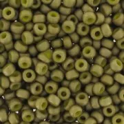 Miyuki Seed beads 11/0 2032 - Mat Opaque Golden Olive Luster x8g