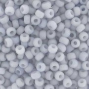 Miyuki Seed beads 11/0 2026 - Mat Opaque Pale Blue Gray x8g