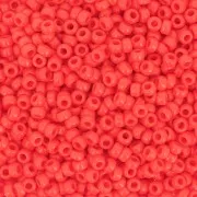 Miyuki Seed beads 11/0 407 - Opaque Vermilion Red x8g