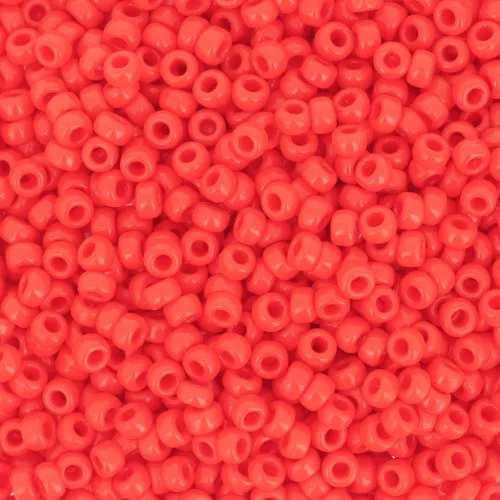Miyuki Seed beads 11/0 407 - Opaque Vermilion Red x8g