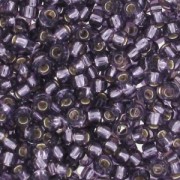 Miyuki Seed beads 11/0 24 - Silver Lined Amethyst x8g|raw }}