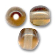 Round beads 4mm Light Smoked Topaz x50