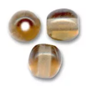 Round beads 4mm Light Smoked Topaz x50