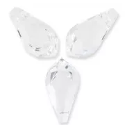 Drops PureCrystal 6000 13x6.5mm Crystal  x4