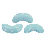 5x10mm Arcos® by Puca® - Milky Turquoise x10g|raw }}