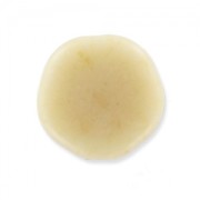 Irregular puck 14mm Beige matt x1