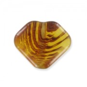 puck like diamond 13mm imitation ambre x1|raw }}