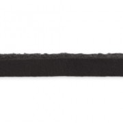 Full grain Leather lace 2,5mm Black x1m|raw }}