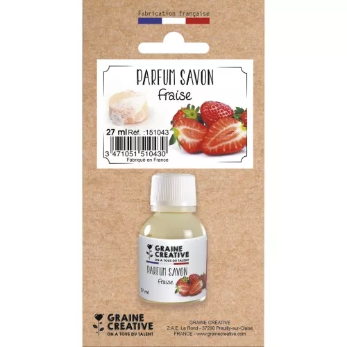 Perfume for bath bombs - soap - Strawberry Fragrance x27ml