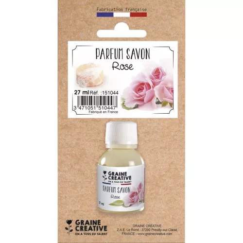 Perfume for bath bombs - soap - Rose Fragrance x27ml