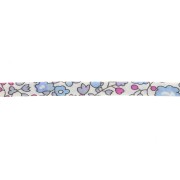 Liberty fabric cord - Eloise - Baltique x1m|raw }}