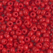 Miyuki Seed beads 8/0 408 - Opaque Red x8g|raw }}