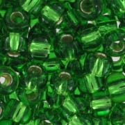 Miyuki Seed beads 8/0 15 - Silverline Light Green x8g