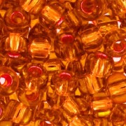 Miyuki Seed beads 8/0 008 - Orange Silverline|raw }}