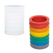 Jesmonite Kit - Striped cylinder x1