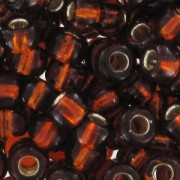 Miyuki Seed beads 8/0 5 - Silver Lined Dark Topaz x8g|raw }}